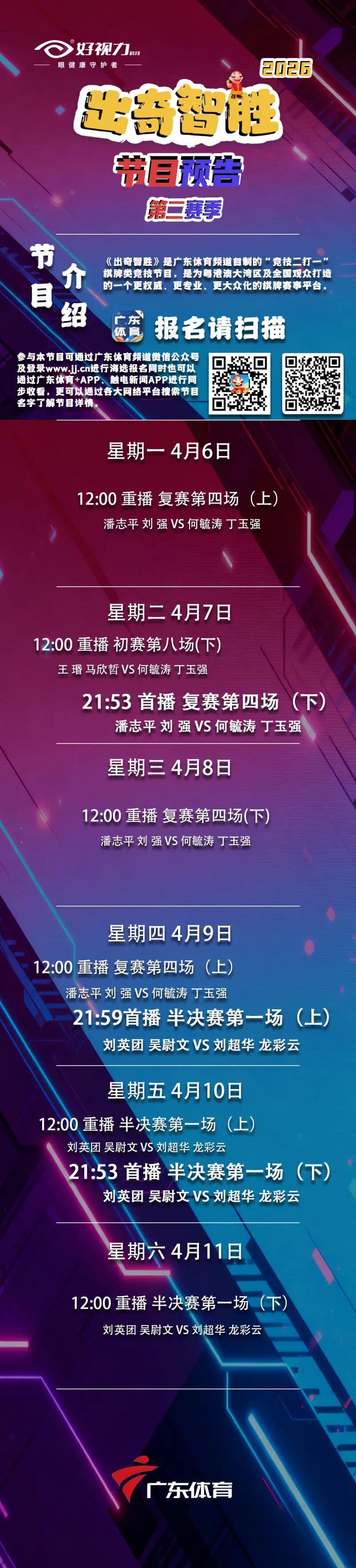 新球体育网页版-粤BA热血回归，CBA 硬仗连场！广东体育频道下周节目单精彩不重样！（4月6日-4月12日）